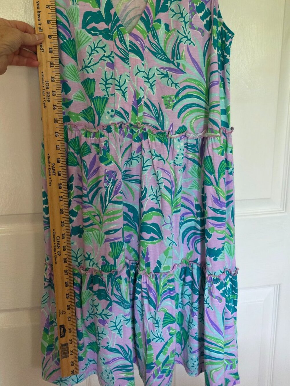 Lilly Pulitzer Sleeveless Tropical Print Dress - Picture 4 of 5